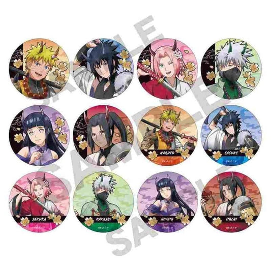 NARUTO Shippuden Trading Can Badge Oni Nuance Color Complete Set