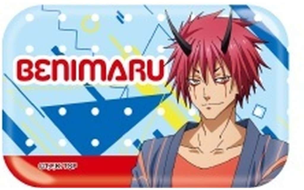 Benimaru Square Can Badge - Slime Movie: Tears of the Blue Sea
