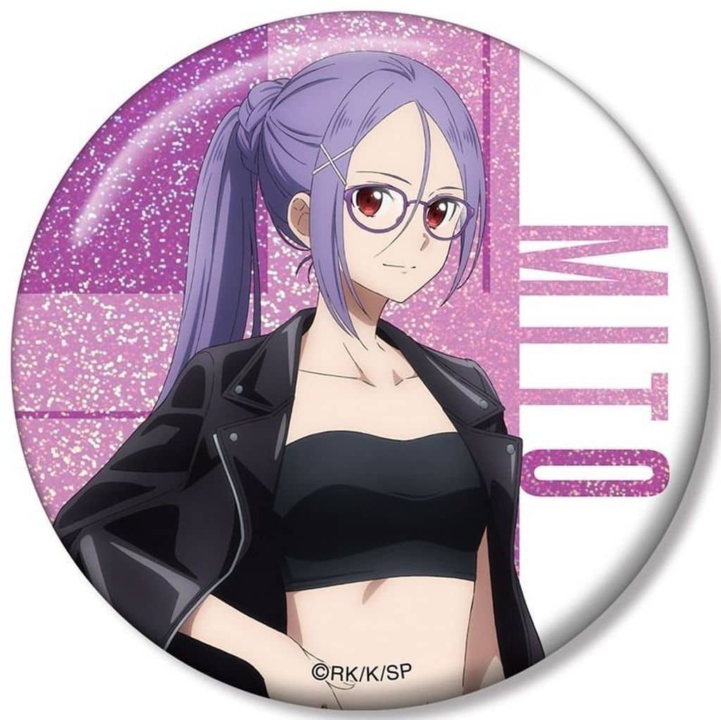Mito Approx. 75 mm Hologram Badge – Riders Jacket Ver. Sword Art Online
