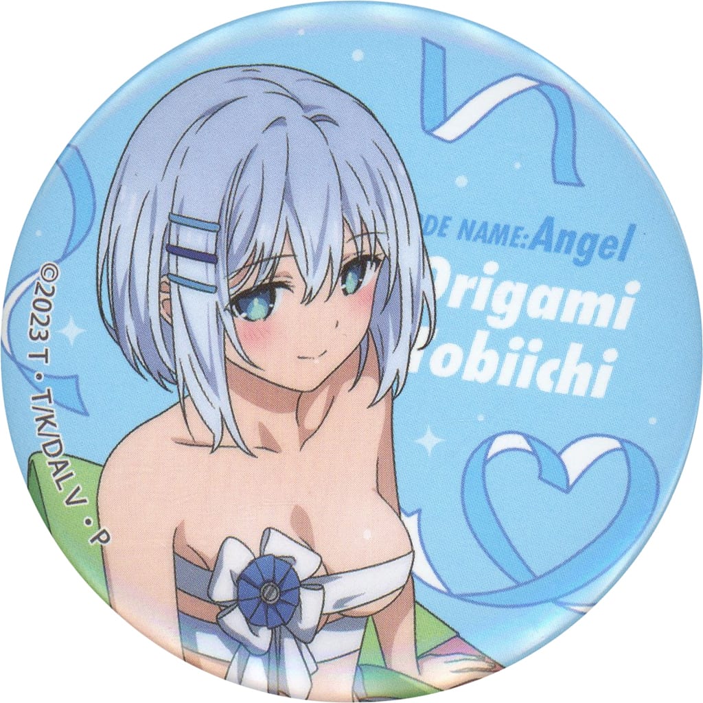 Origami Tobiichi Face-Up Normal Can Badge G Prize