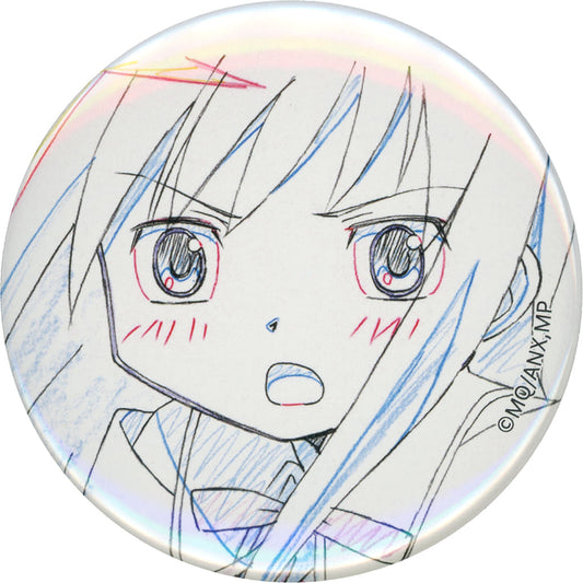 Homura Akemi Can Badge - Puella Magi Madoka Magica Shaft 50th Anniversary Random Original Art 'Expression' Collection - Approx. 57 mm (Pre-owned)