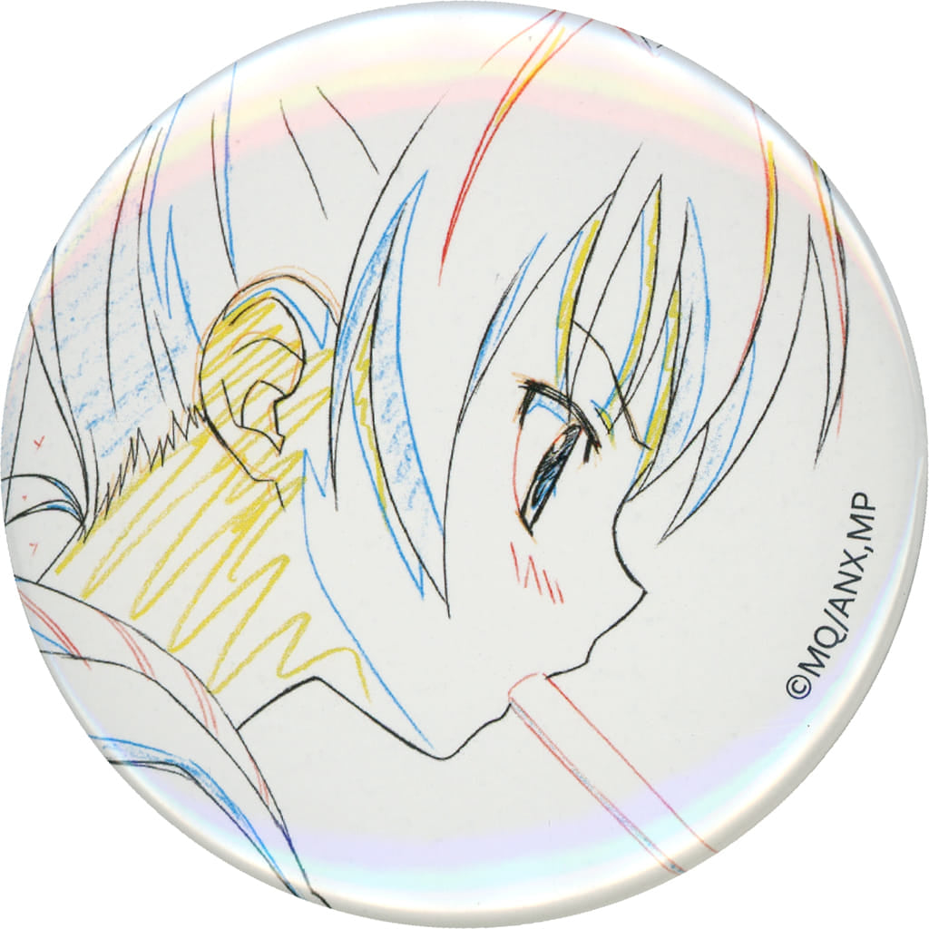 Kyoko Sakura Can Badge (Approx. 57 mm) - Puella Magi Madoka Magica Shaft 50th Anniversary Random Original Art 'Expressions' Collection - Sony Music Solutions