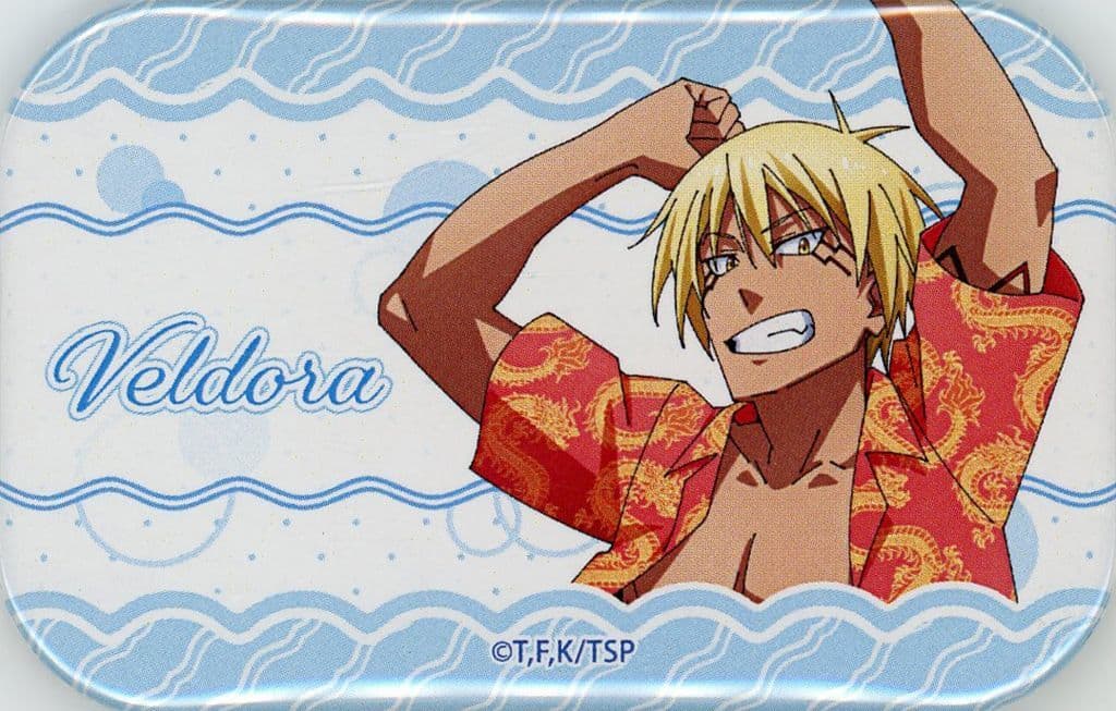 Veldora Tempest Square Can Badge – That Time I Got Reincarnated as a Slime