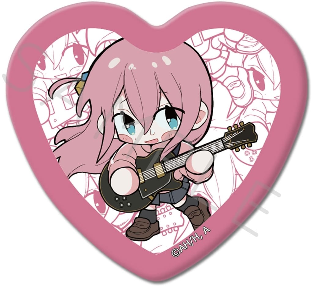 Hitori Gotoh 4th Edition Heart-Shaped Tin Badge – Bocchi the Rock!