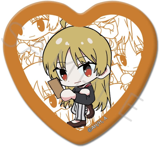 Seika Ijichi Heart-Shaped Can Badge Bocchi the Rock! Vol. 4