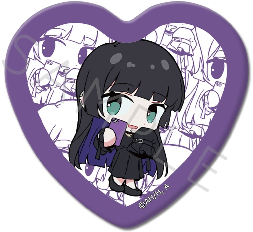 NF.PA-san 4th Edition Heart-Shaped Badge - Bocchi the Rock!