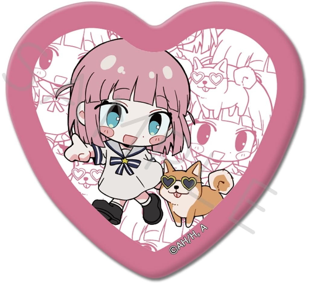 Bocchi the Rock! Heart-Shaped Can Badge Vol. 4