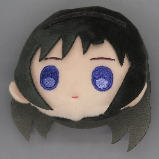 Homura Akemi Plush Badge - Puella Magi Madoka Magica Pingle Plush Badge by Bushiroad Creative - Approx. 80 mm (Pre-owned)