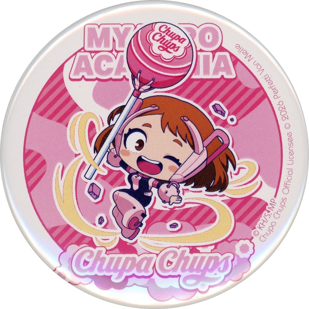 Ochaco Uraraka My Hero Academia x Chupa Chups Badge 01