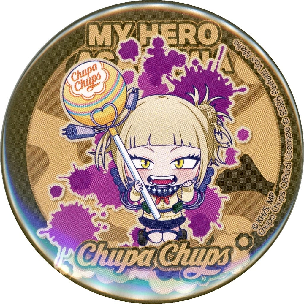Himiko Toga My Hero Academia x Chupa Chups Can Badge Approx. 57 mm