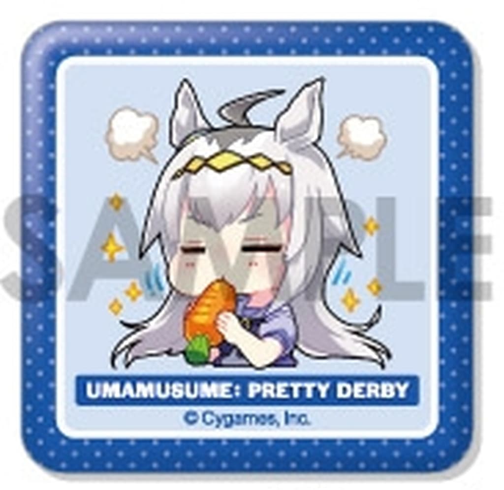 Oguri Cap Umamusume Pretty Derby Square Can Badge Vol. 2
