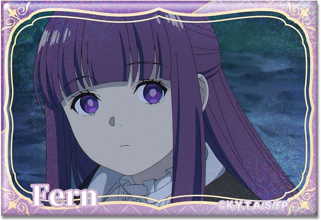 Frieren Fern/F Hologram Tin Badge Ver. 3 Design 16
