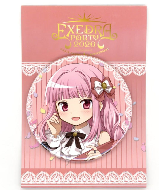 Iroha Tamaki Big Can Badge with Backing Board - Puella Magi Madoka Magica Magia Exedra Exedra Party 2026 - Approx. 76 mm (Aniplex)