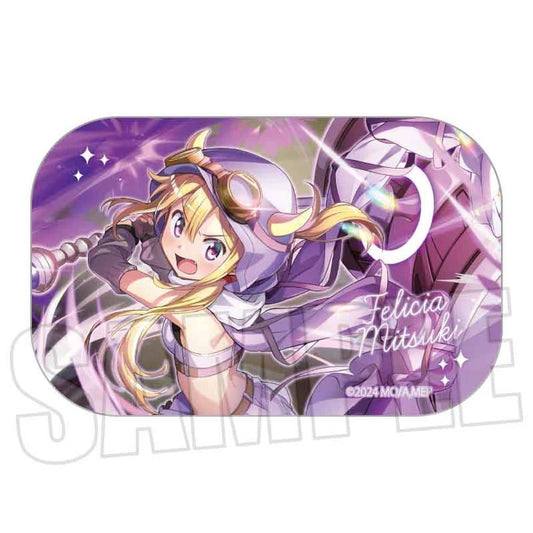 Felicia Mitsuki Square Can Badge - Puella Magi Madoka Magica: Magia Exedra - Approx. 71 x 46 mm - Belhouse
