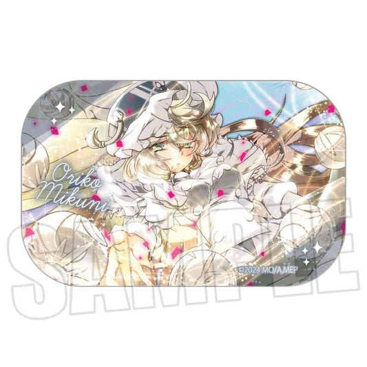 Oriko Mikuni Square Tin Badge - Puella Magi Madoka Magica Magia Exedra (Bellhouse, Approx. 71 x 46 mm)