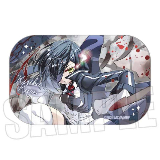 Kirika Kure Square Tin Badge - Puella Magi Madoka Magica Magia Exedra (Approx. 71 x 46 mm, BellHouse, Pre-owned)