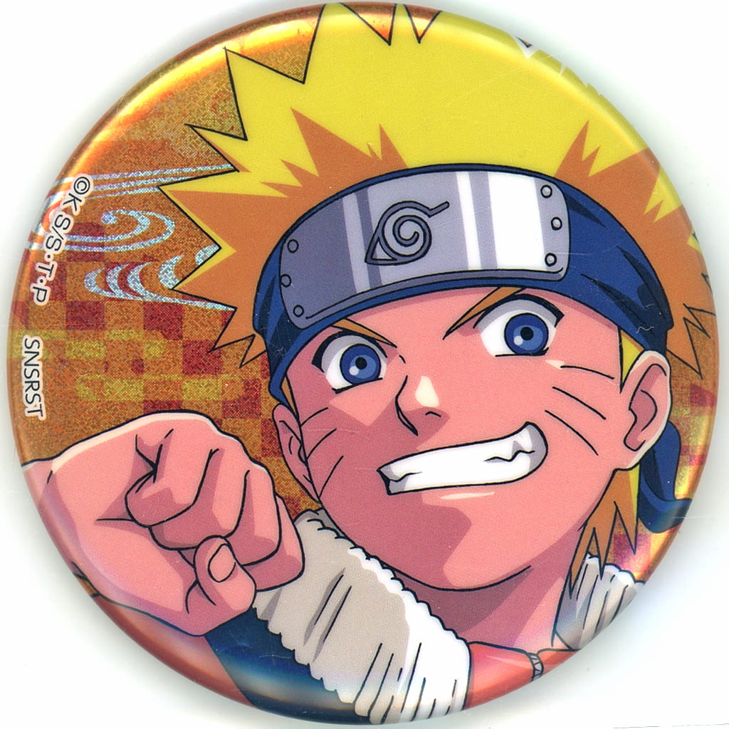 Naruto Naruto Uzumaki Hologram Can Badge