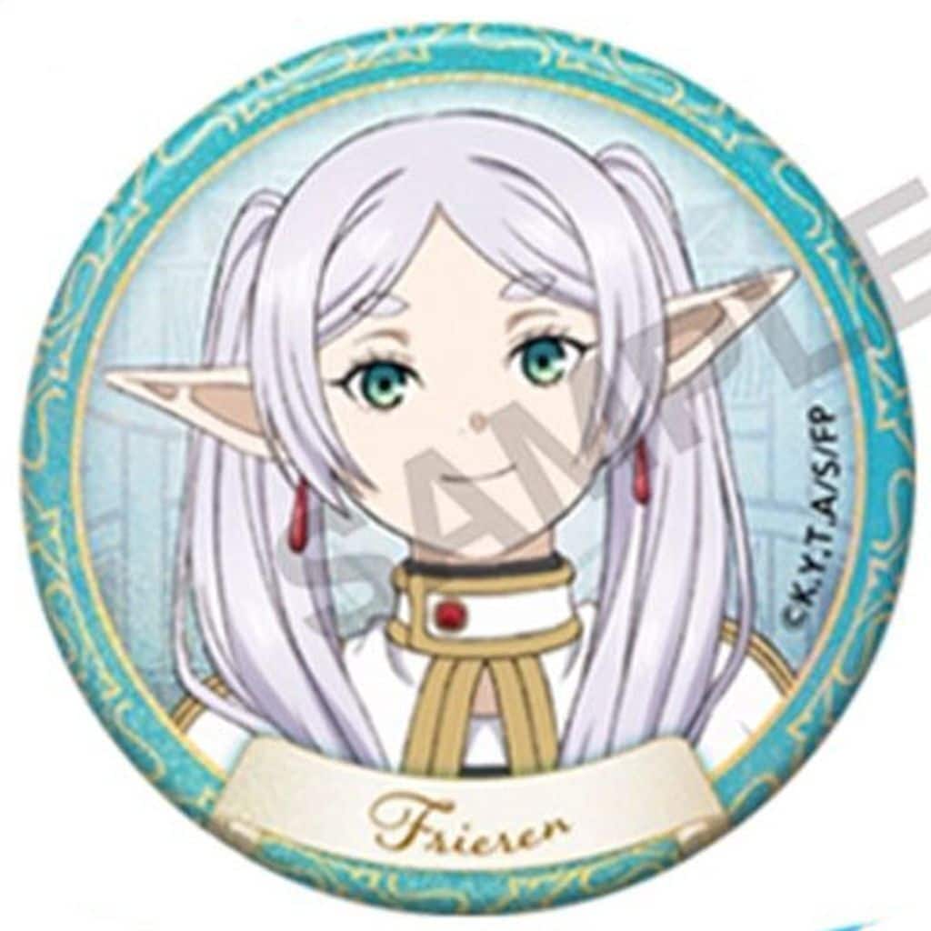 Frieren Smiling Holographic Can Badge Vol. 2
