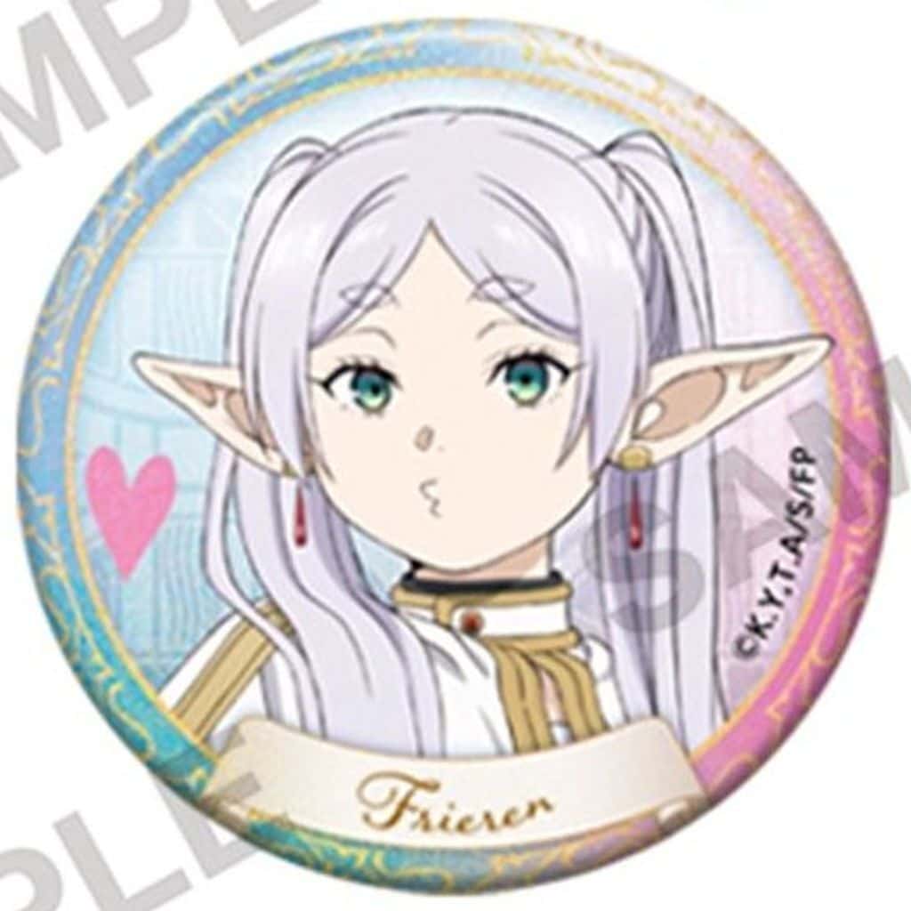 Frieren (Blowing Kiss) Glitter Can Badge Vol. 2