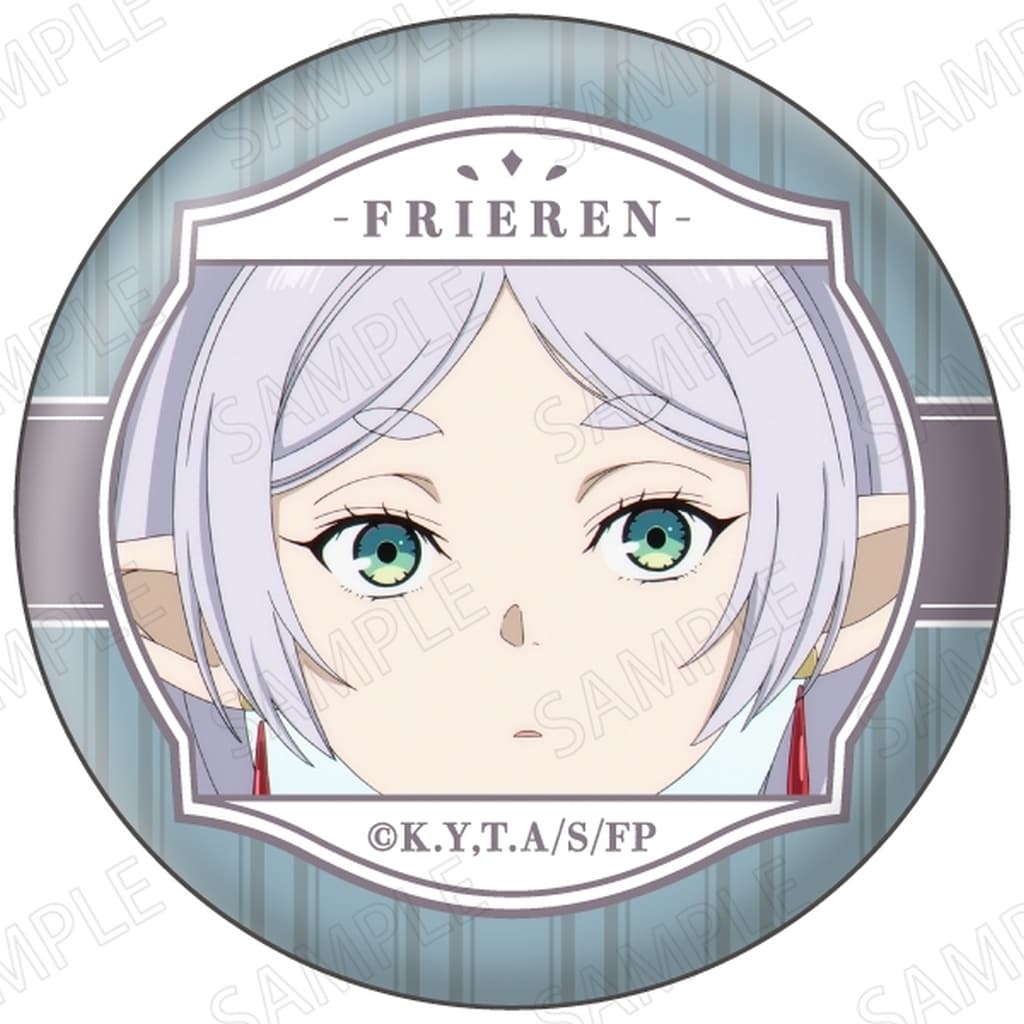 Frieren Face Collection Can Badge Vol. 2, No. 1