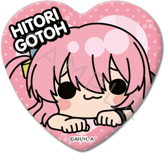 IA (Hitori Gotoh) Heart-Shaped Tin Badge Bocchi the Rock!