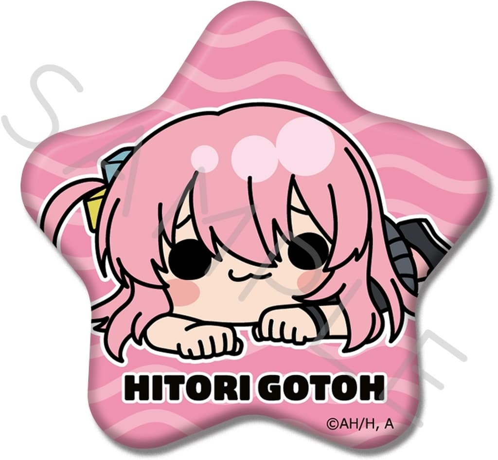 Hitori Gotoh BOCCHI THE ROCK! Vol. 5 Star-Shaped Tin Badge
