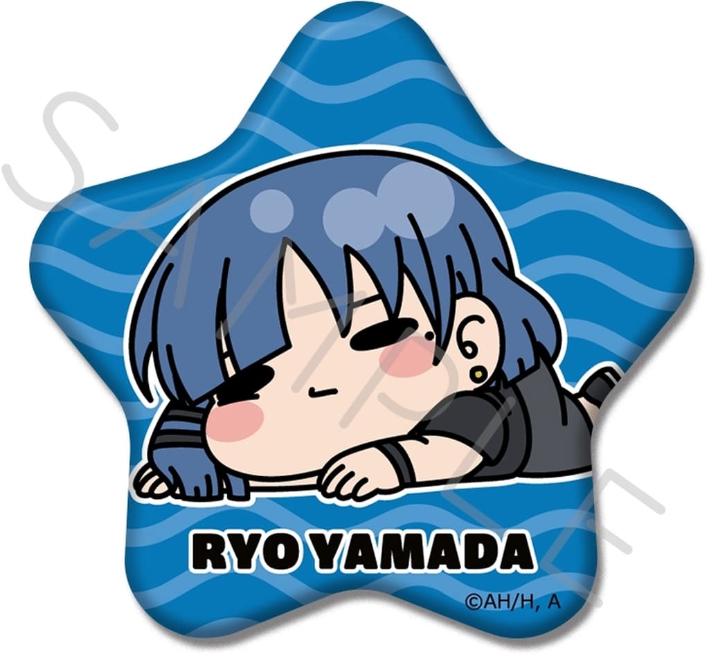 Bocchi the Rock! Ryo Yamada 5th Series Star-Shaped Tin Badge