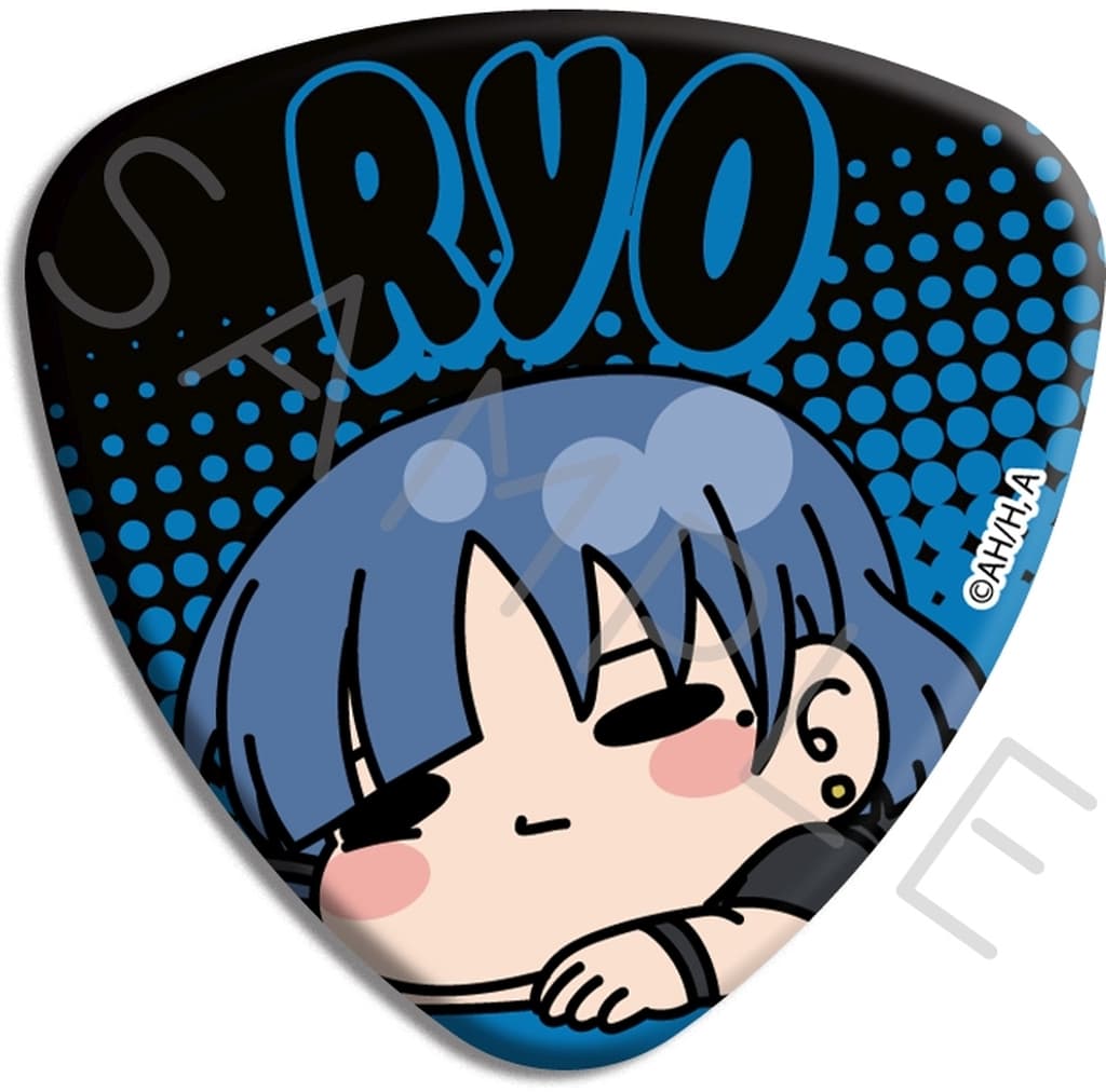 Bocchi the Rock! Ryo Yamada Pick-Shaped Tinplate Badge