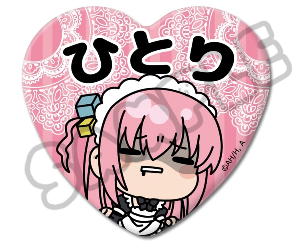 Bocchi the Rock! Hitori Gotoh Heart-Shaped Tin Badge