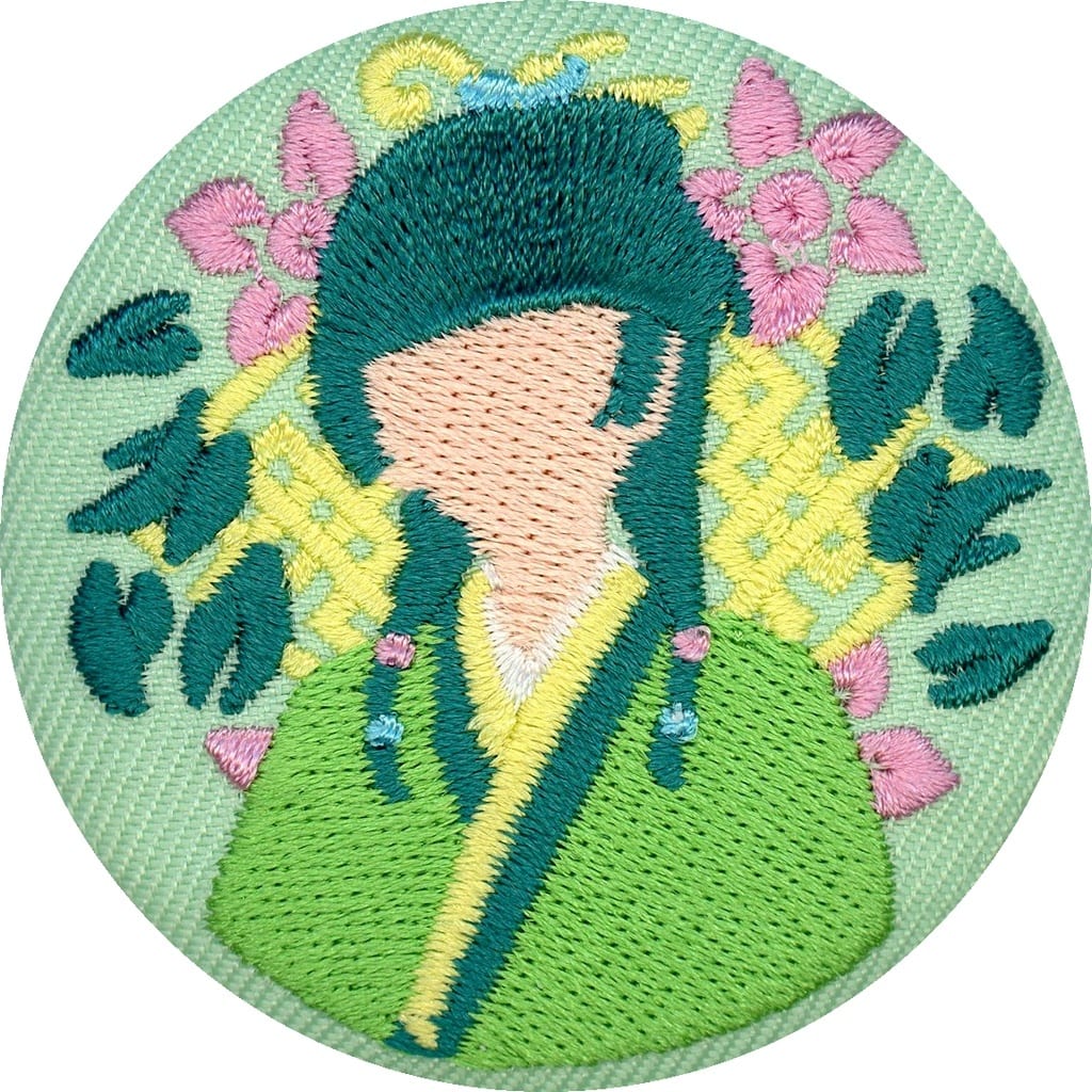 Maomao Embroidered Badge, The Apothecary Diaries Ichiban Kuji E Prize