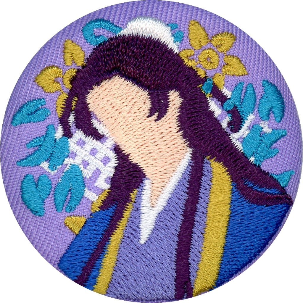 Jinshi Embroidered Can Badge – The Apothecary Diaries E Prize