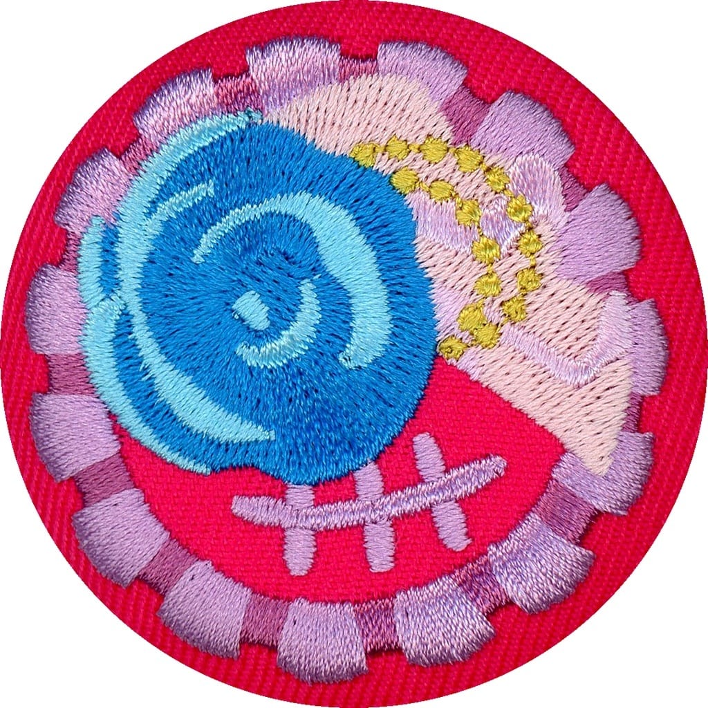 The Apothecary Diaries Floral Embroidered Badge E Prize