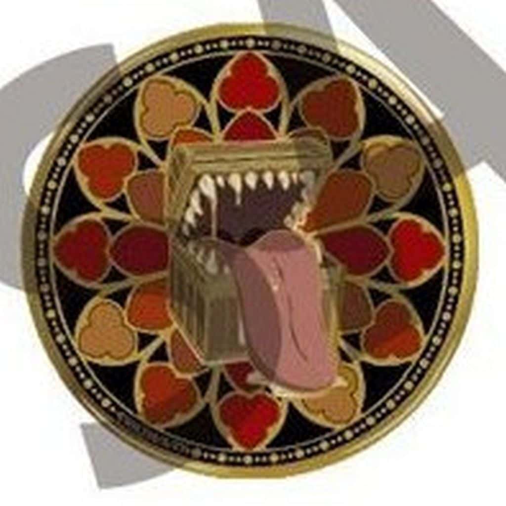 Gold Badge Pin, Frieren: Beyond Journey's End Vol. 1, Approx. 55 mm, Pre-Owned
