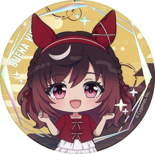 Random Single Button Badge - Umamusume Pretty Derby × Bic Camera Group Collaboration, Mini Character Design, Approx. 5.6 cm