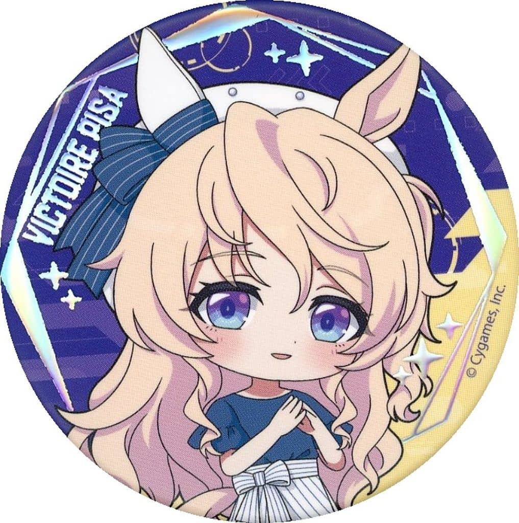 Umamusume Pretty Derby Random Mini Character Pin Badge × Bic Camera Group, Approx. 5.6 cm, Branch Out, Pre-owned