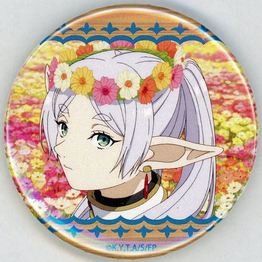 Small Fortune Tin Badge from Frieren Anime Can Badge Omikuji Box, Approx. 56 mm, PROOF, Used
