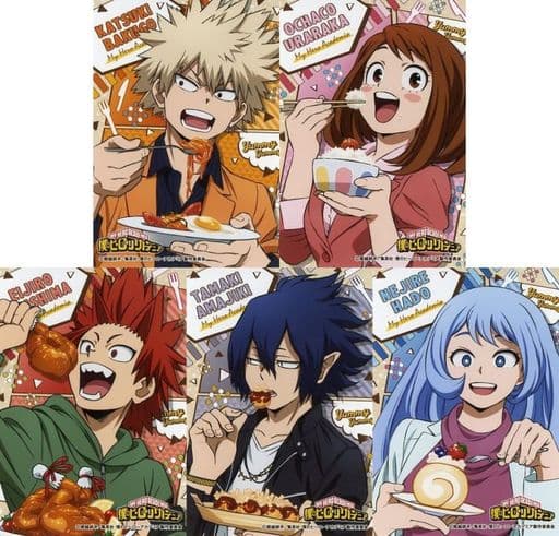My Hero Academia B Bromide Photo Cards 5-Piece Set