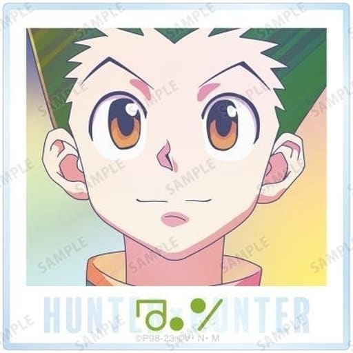 Gon Freecss Acrylic Card - HUNTER×HUNTER Ani-Art Animate Fair in 2023 Trading Ani-Art Clear Label Vol.3 (Approx. 80 mm) - ARMA BIANCA