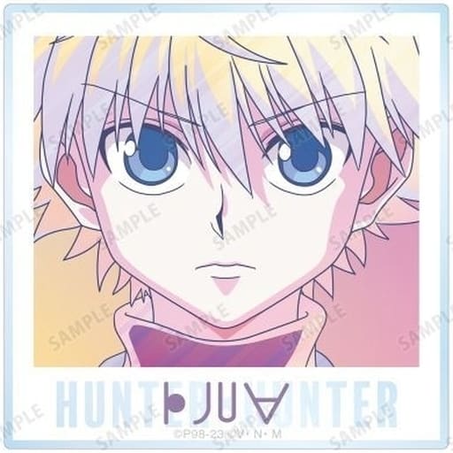 Killua Zoldyck Acrylic Card - HUNTER×HUNTER Ani-Art Clear Label Vol.3 (Approx. 80 mm) by ARMA BIANCA - Pre-owned