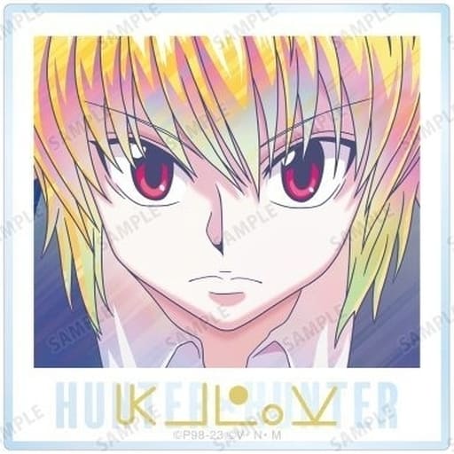 Kurapika Acrylic Card - HUNTER×HUNTER Ani-Art Clear Label Trading Acrylic Card (Approx. 80 mm)