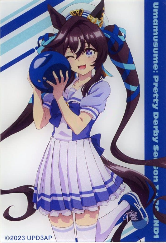 Vivlos Trading Acrylic Card - Umamusume Pretty Derby Season 3 × ROUND1 (Approx. 80mm) - Almabianca
