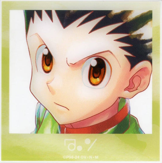 Gon Freecss Acrylic Card - HUNTER×HUNTER Ani-Art Animate Fair in 2024 - ARMA BIANCA - Approx. 80 x 80 mm (Pre-owned)