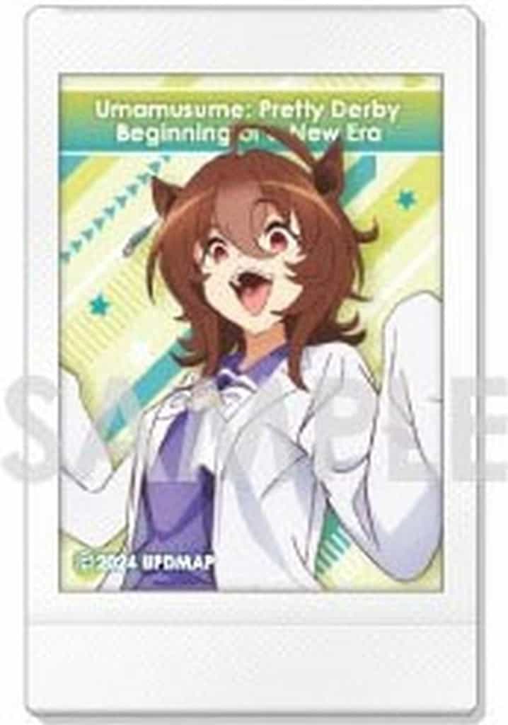 Agnes Tachyon Instant Film Character Card - Charanap Collection (Uniform / Normal) - Umamusume Pretty Derby — Beginning of a New Era (Sol International, Film 86×54mm)