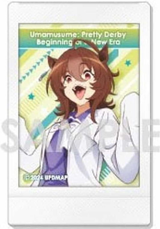 Agnes Tachyon Instant Film Character Card - Charanap Collection (Uniform / Normal) - Umamusume Pretty Derby — Beginning of a New Era (Sol International, Film 86×54mm)