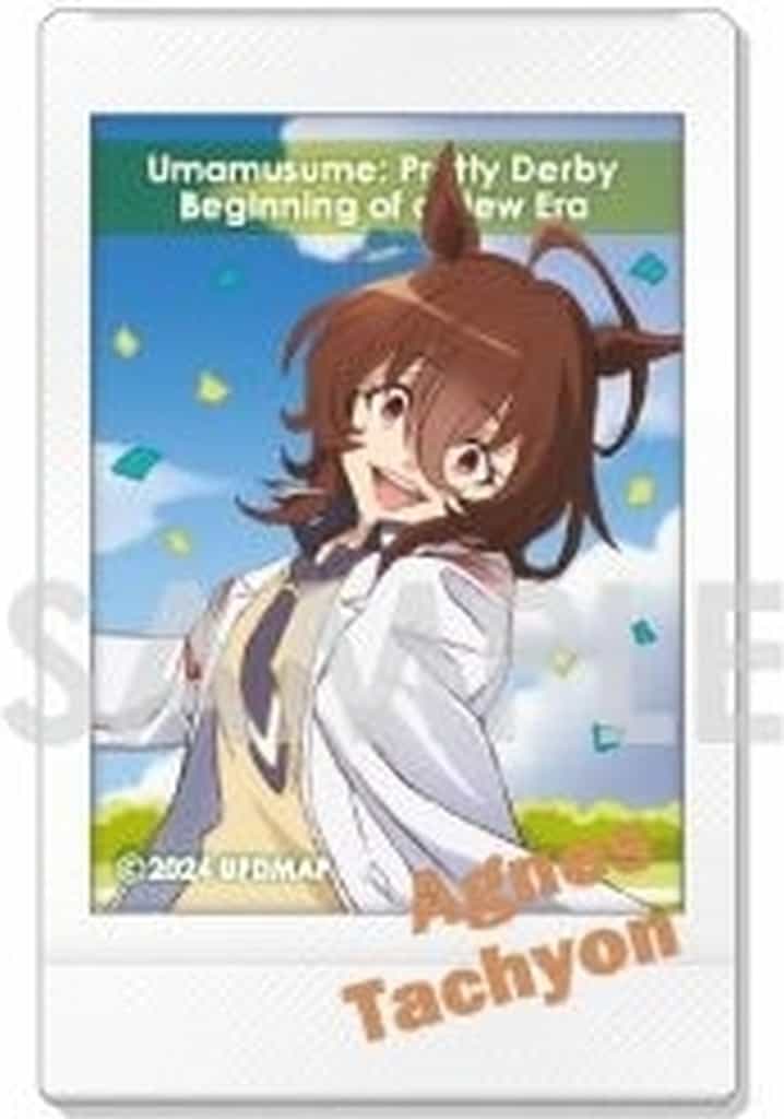 Agnes Tachyon Charanap Collection Film Card (Win Outfit / Rare) - Umamusume Pretty Derby – Beginning of a New Era - Sol International (Used)