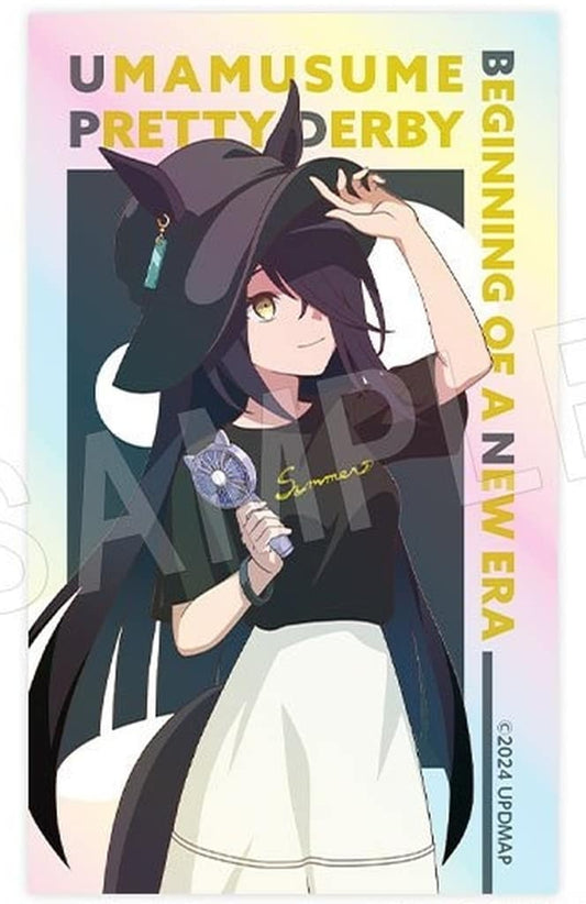 Manhattan Cafe Trading Illustration Card - Umamusume Pretty Derby (Movie POP UP SHOP in OIOI Summer Fest Ver.) - Chugai Kogyo