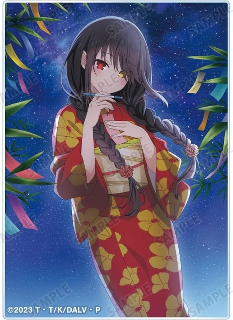 Kurumi Tokisaki Acrylic Card - Date A Live V Trading Calendar Art (80×57mm)
