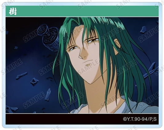 Itsuki Acrylic Trading Scene Card - Yu Yu Hakusho - ARMA BIANCA - Approx. 70 x 55 mm (Pre-owned)
