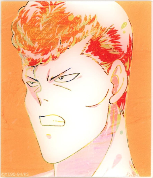 Kazuma Kuwabara (3rd Ani-Art Release) Acrylic Character Card - Yu Yu Hakusho POP UP SHOP in Ito-Yokado Ani-Art Vol.2 & Vol.3 - ARMA BIANCA (Pre-owned)