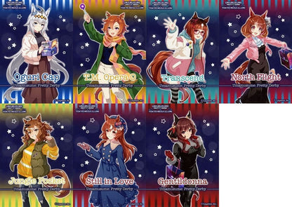 Umamusume Pretty Derby × TOKYO MEGA ILLUMI 2024 Bromide Photo Set L-size 7pc - Movic